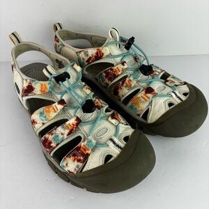 Keen Newport H2 Fisherman Sandals Porcelain Tie-Dye